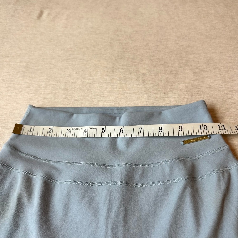 Gymshark Whitney Simmons Blue Grey High Rise Scrunch Bum Biker Shorts Womens - Picture 4 of 7